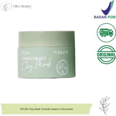 NPURE Clay Mask Centella Asiatica Chocomint
