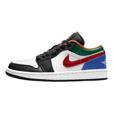 Air Jordan 1 Low MultiColor Black Toe (W) [CZ4776-101] 38
