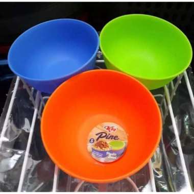 Mangkok Mangkuk Bulat Plastik Tebal Pine L Merk KH Noodle Bowl