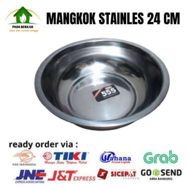 Mangkok Stainless Korea Mangkok Mangkuk Stainless Mangkok Uk 24 Cm
