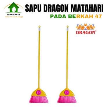 Sapu Dragon Matahari Sapu Lantai Hijau