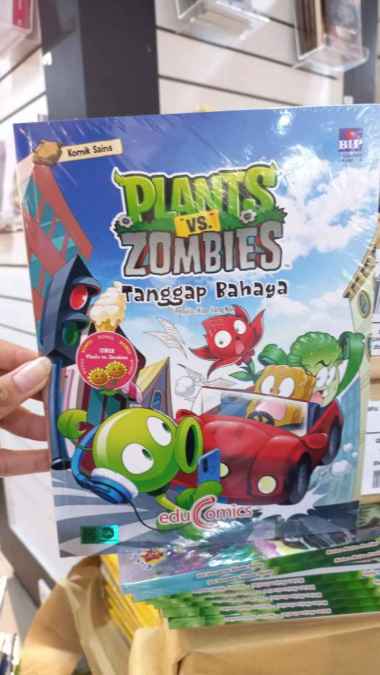 Educomics Plants Vs Zombies : Tanggap Bahaya