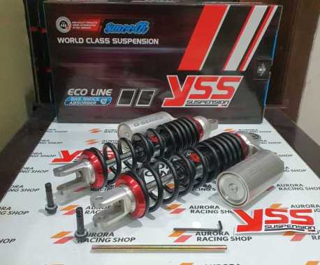 SHOCKBREAKER YSS G SERIES 310 MM NEW NMAX 2020 BLACK EDITION BLACK SILVER