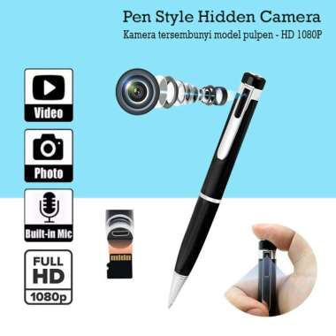 Spy Camera Pulpen V7 Portabel HD 1080P - Hidden Camera