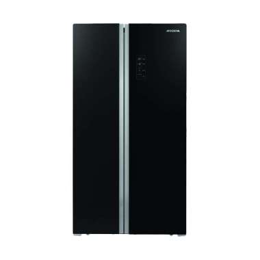 Modena Kulkas Side By Side RF 2552 L Hitam