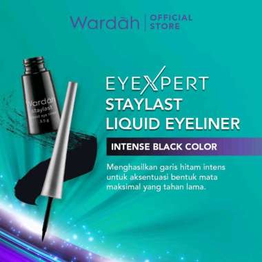 Wardah Eyexpert Staylast Liquid Eyeliner