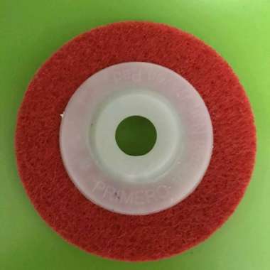 Gerinda non poles Stainless non woven merah