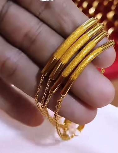 Gelang bambu model LM asli 10 gr