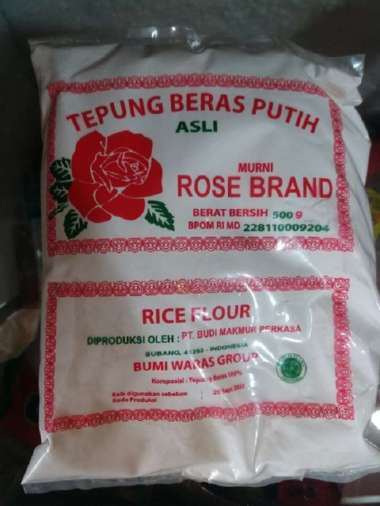Tepung Beras Rose Brand Tepung Beras Putih 500gr