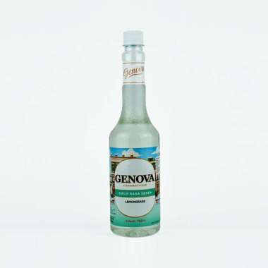 Genova - Syrup Lemongrass 750ml - Sirup Minuman Rasa Sereh