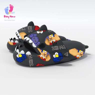 Sandal Hiu Anak Laki Laki Remaja Sendal Shark Sandal Couple Rumah Sendal Paus Eva Lembut Ringan Nyam