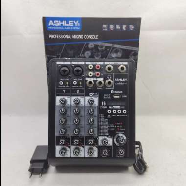 Mixer Ashley 4Channel Mixer Audio Ashley Produk Original Multicolor