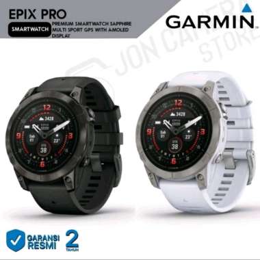GARMIN EPIX PRO Gen 2 47mm Sapphire Premium Smartwatch Garansi Resmi 2 Tahun Whitestone