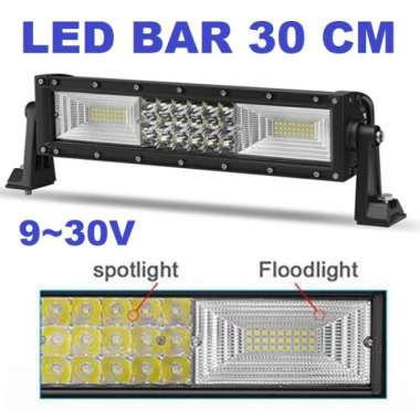 Lampu Tembak Sorot LED Bar Mobil 30cm LedBar 30 cm Jeep Off Road