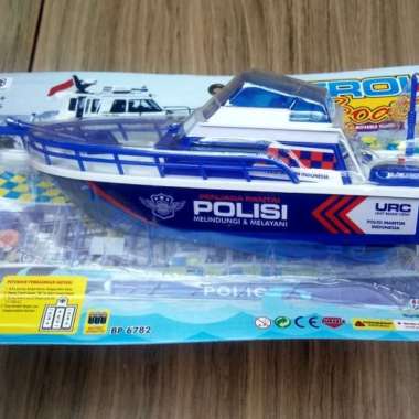 Mainan Anak Kapal Laut/ Mainan Anak Kapal Laut Patroli Polisi