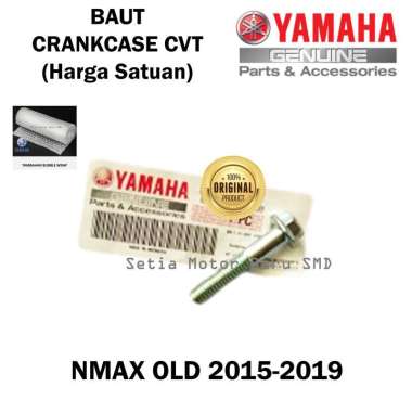 Baut Crankcase CVT Nmax N Max Old Asli Original Yamaha Surabaya