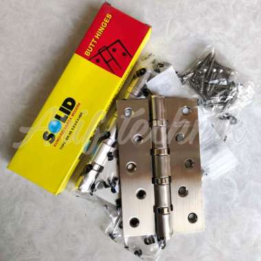 Engsel pintu / jendela SOLID 5inch / Butt Hinges Solid EK09 5 × 3 × 3 4BB / engsel solid 5 inchi