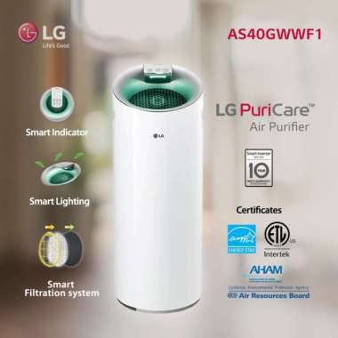 LG PuriCare™ Bunglon Air Purifier AS40GWWF1-GARANSI RESMI 1 TAHUN
