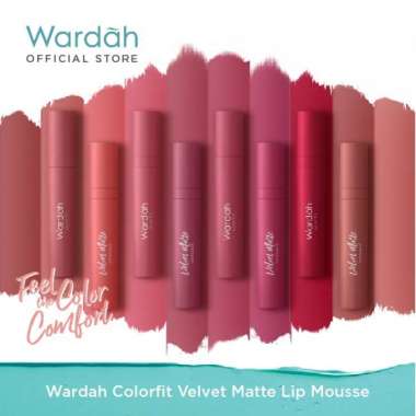 Wardah Colorfit Velvet Matte Lip Mousse 4 g 11 - Cherish Marmala
