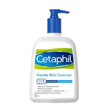 CETAPHIL Gentle / Oily Skin Cleanser Cetaphil Sabun Pembersih Muka All Skin 500ml