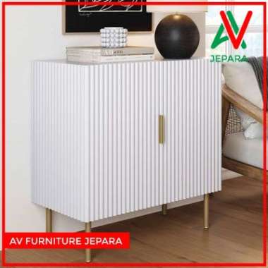 SIDEBOARD BUFFET MINIMALIS - BUFET SALUR KAYU JATI - CABINET JATI