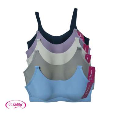 LIDILY - Seamless Bra DD360 | BH Busa Tanpa Kawat RANDOM 40