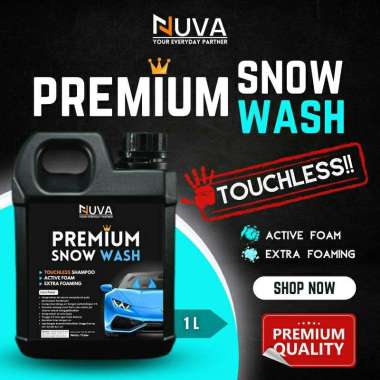 NUVA - Touchless Snow Wash Premium Car Shampoo || Shampoo Mobil