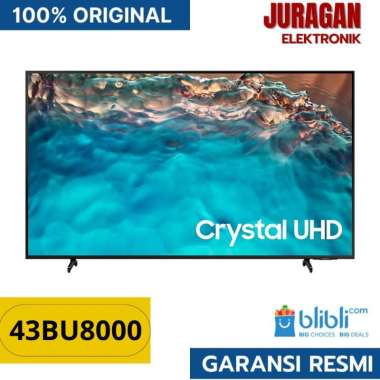 SAMSUNG 43BU8000 CRYSTAL UHD 4K UHD SMART TV 43 Inch UA43BU8000KXXD