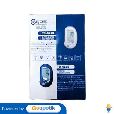 CLEVER CHEK TD-4230 BLOOD GLUCOSE MONITORING SYSTEM