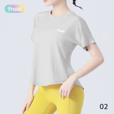 Women Sportwear Quick Dry And Breathable - Kaos Sport Wanita Baju Olahraga Senam Gym Yoga Cepat Keri