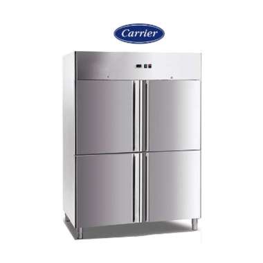 CARRIER PCLQ-1200-4D Kulkas Chiller Stainless Upright Chiller 4 Pintu