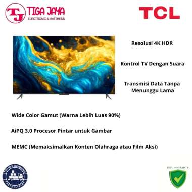 TCL 50A50 4K UHD GOOGLE TV 50 INCH 2023 TCL 50A50 TCL 50 INCH