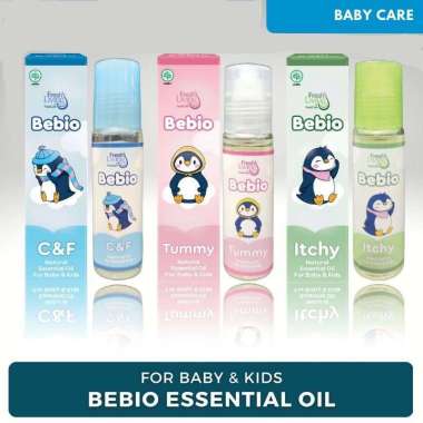 Bebio Essential Oil Flu Batuk-Gatal-Perut Kembung pada bayi dan anak Itchy
