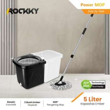 Rockky Power MOP Side By Side Alat Pel Otomatis Pink