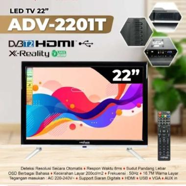 LED TV Advance 22 inch ADV-2201T Digital ADV2201T ADV 2201 T