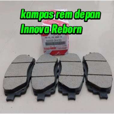 kampas rem depan Innova Reborn