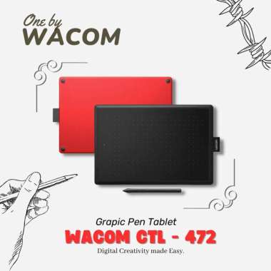 CREATIVE PEN TABLET ONE BY WACOM ONE SMALL CTL-472/K0-CX CTL472