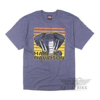 Kaos Harley Davidson T-shirt Bikers Original USA SUN Denver Colorado L