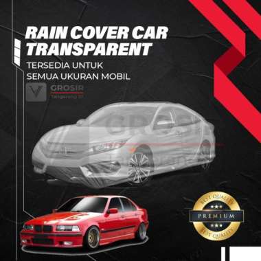 Sarung Mobil Transparan BMW E36 / Transparent Body Cover BMW E36