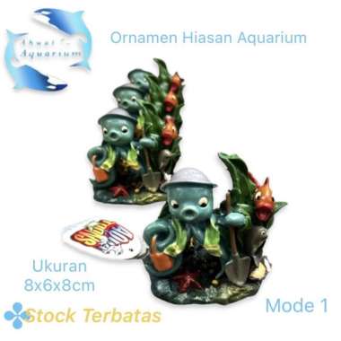 Hiasan aquarium ornamen aquascape Mode 4