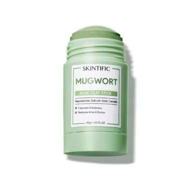 SKINTIFIC Pore Clay Stick & Acne Clay Stick Acne Clay (HIJAU)
