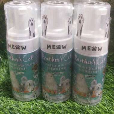BROTHER CATLABS DRY SHAMPOO FOAMING DOG CAT CLEANSER WANGI TAHAN LAMA