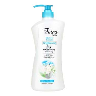 Pump Feira White Shower Cream 1000ML