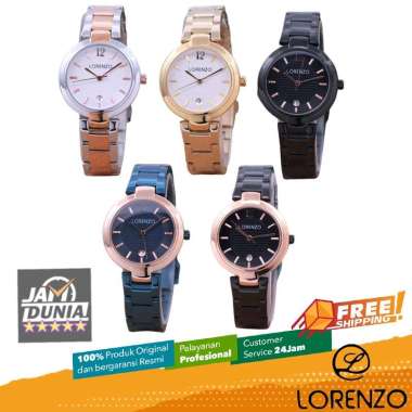JAM TANGAN LORENZO 1069L JAM LORENZO 1069 L JAM LORENZO ORIGINAL JAM TANGAN ANALOG JAM TANGAN WANITA