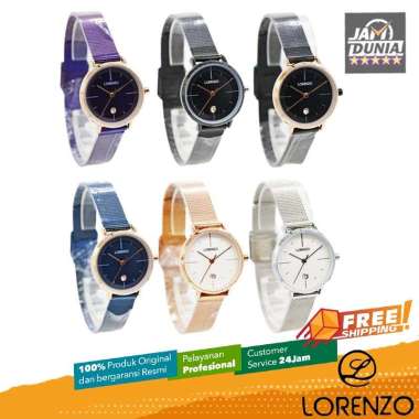 JAM TANGAN LORENZO 1078L JAM LORENZO 1078 L JAM LORENZO ORIGINAL JAM TANGAN ANALOG JAM TANGAN WANITA