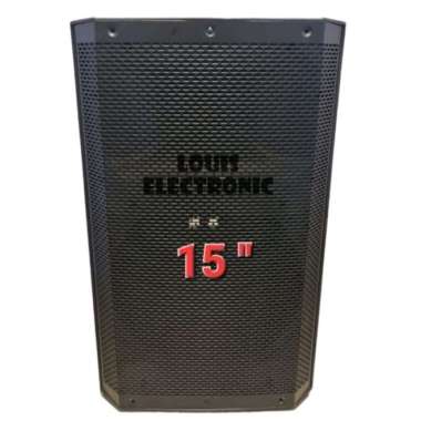 Box Speaker Fiber Plastik 15 Inch Model HUPER JS10 Box Kosong Full Ram