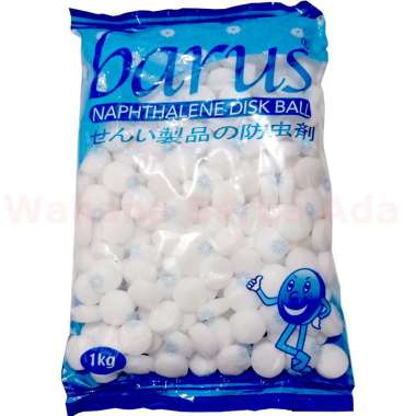 BARUS NAPTHALENE Kamper putih kiloan kapur barus 1 kg 1000 gram (Butiran Besar)