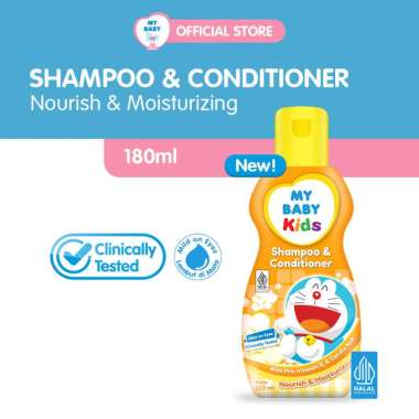 My Baby Kids Shampoo & Conditioner Nourish & Moisturizing 180 ml