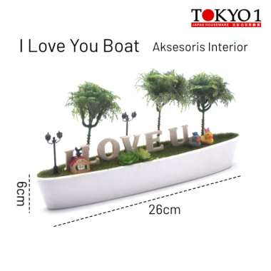 Tokyo1 I Love U Boat Dekorasi Interior Rumah 243029