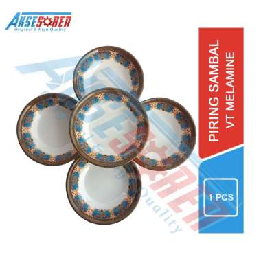 Aksesoren Tempat Sambal Melamine Kecil [1 Pcs] / Mangkuk Piring Mini / Mangkok Wadah Cocolan Sambel 